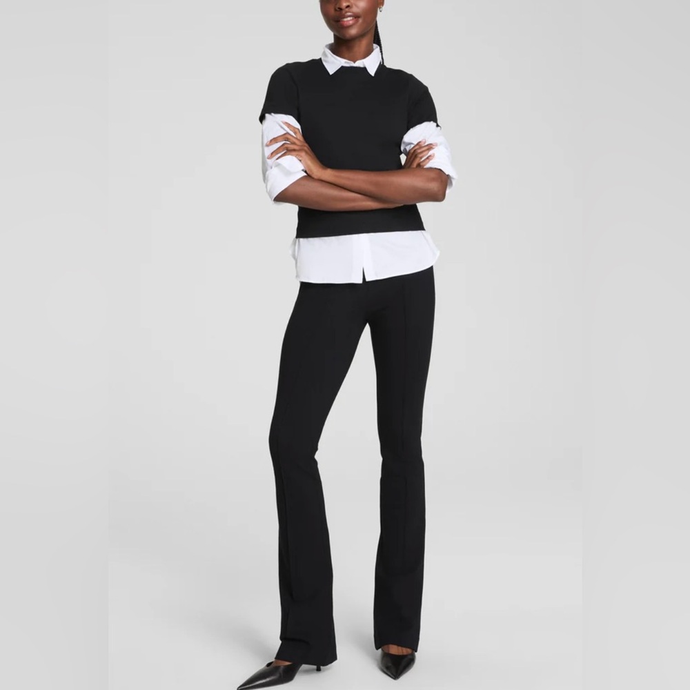 SPANX Black Boot Cut Women's Pants